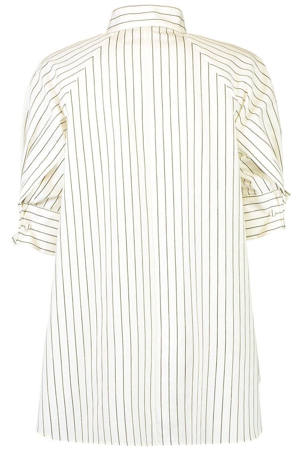 ADAM LIPPES-Striped Blouse-