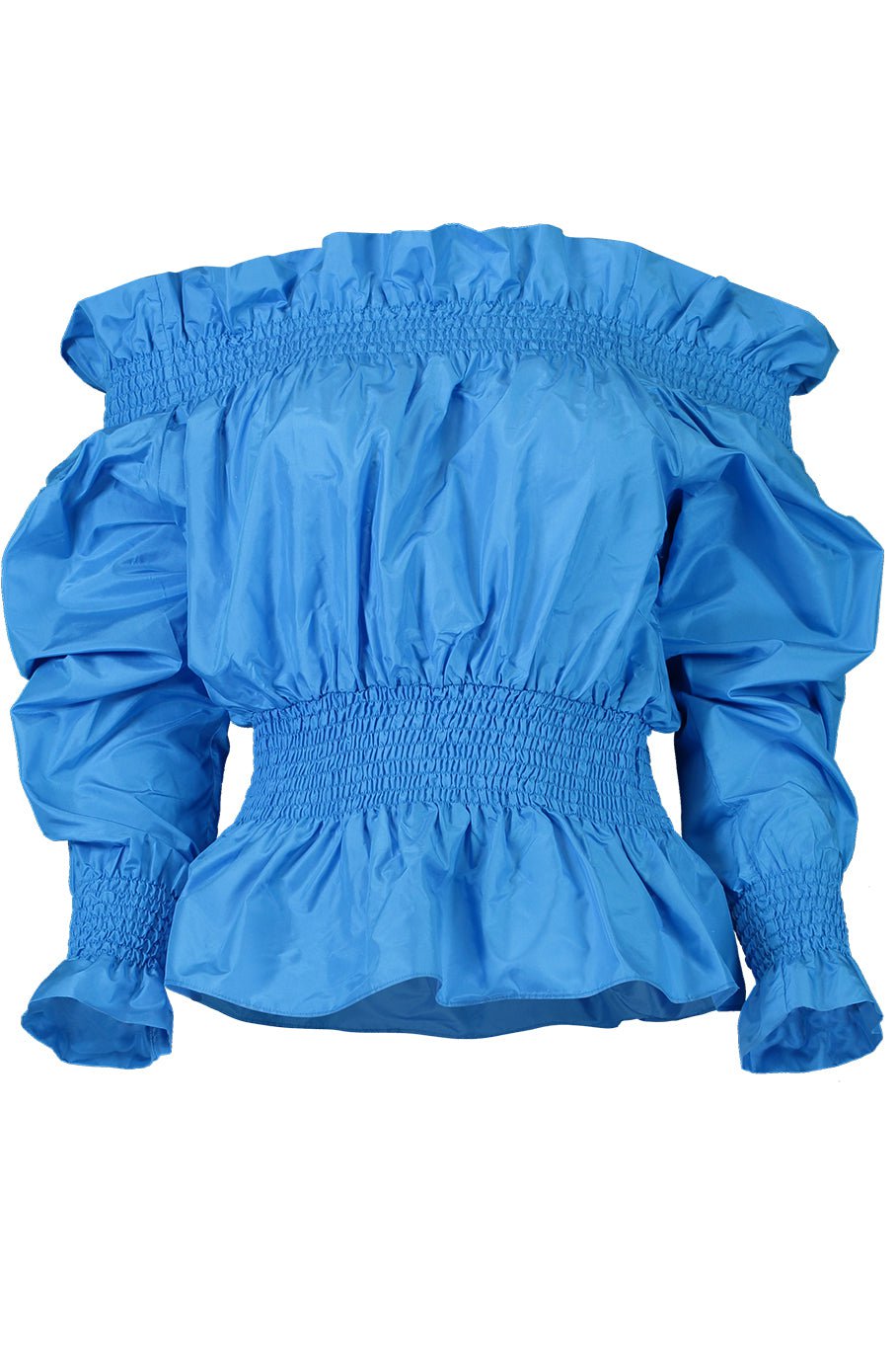 ADAM LIPPES-Smocked Waist Top-