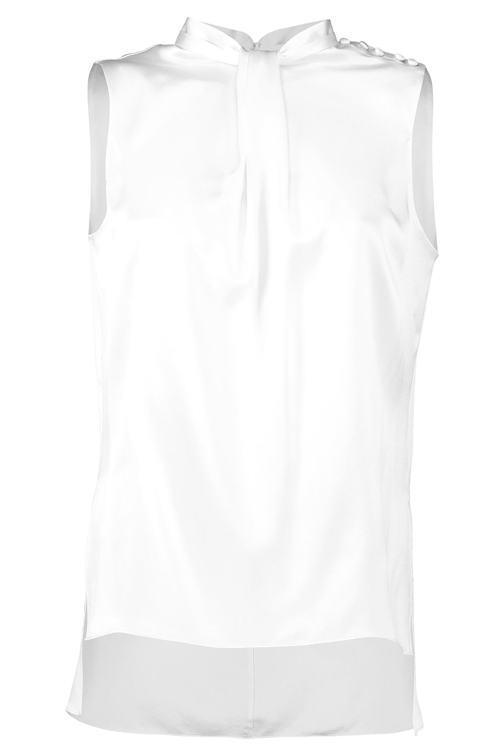 ADAM LIPPES-Drape Neck Shell-