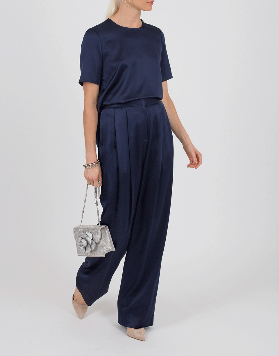 ADAM LIPPES-Silk Crepe Top-