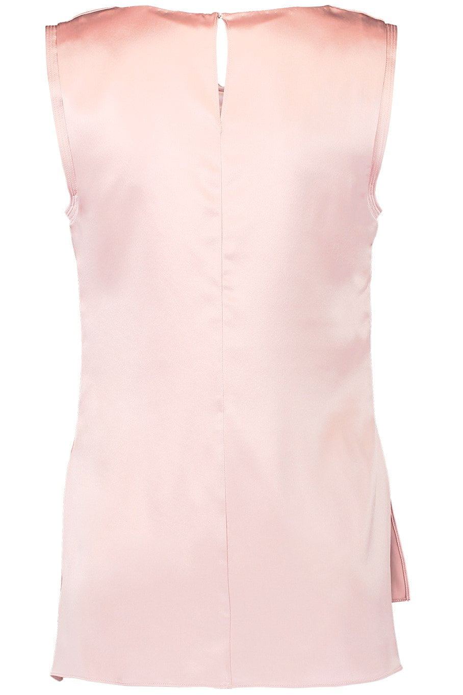 ADAM LIPPES-Sleeveless Silk Cowl Neck Top-