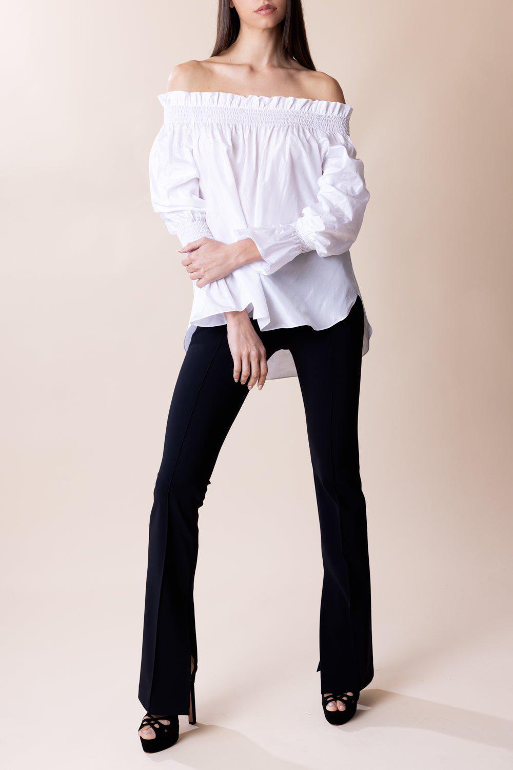 ADAM LIPPES-Sadé Top - White-