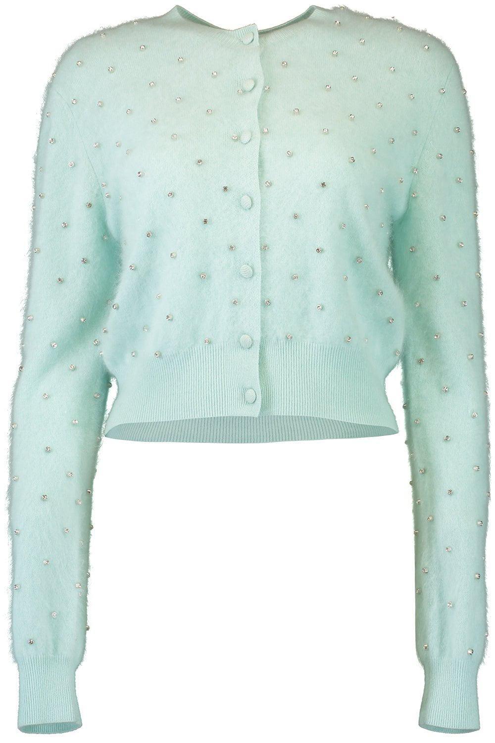 ADAM LIPPES-Cruz Cardigan - Mint-