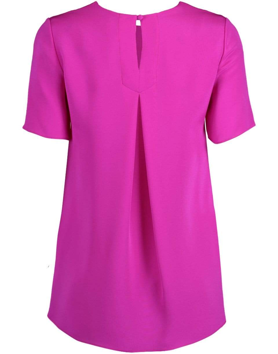 ADAM LIPPES-Back Pleat Top-