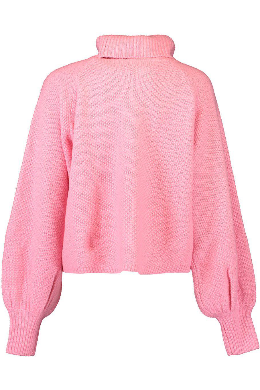 ADAM LIPPES-Cable Knit Turtleneck Sweater-
