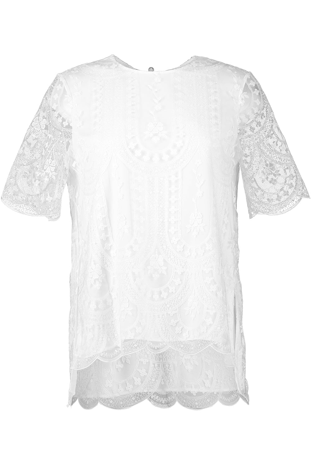 ADAM LIPPES-Embroidered T-Shirt-