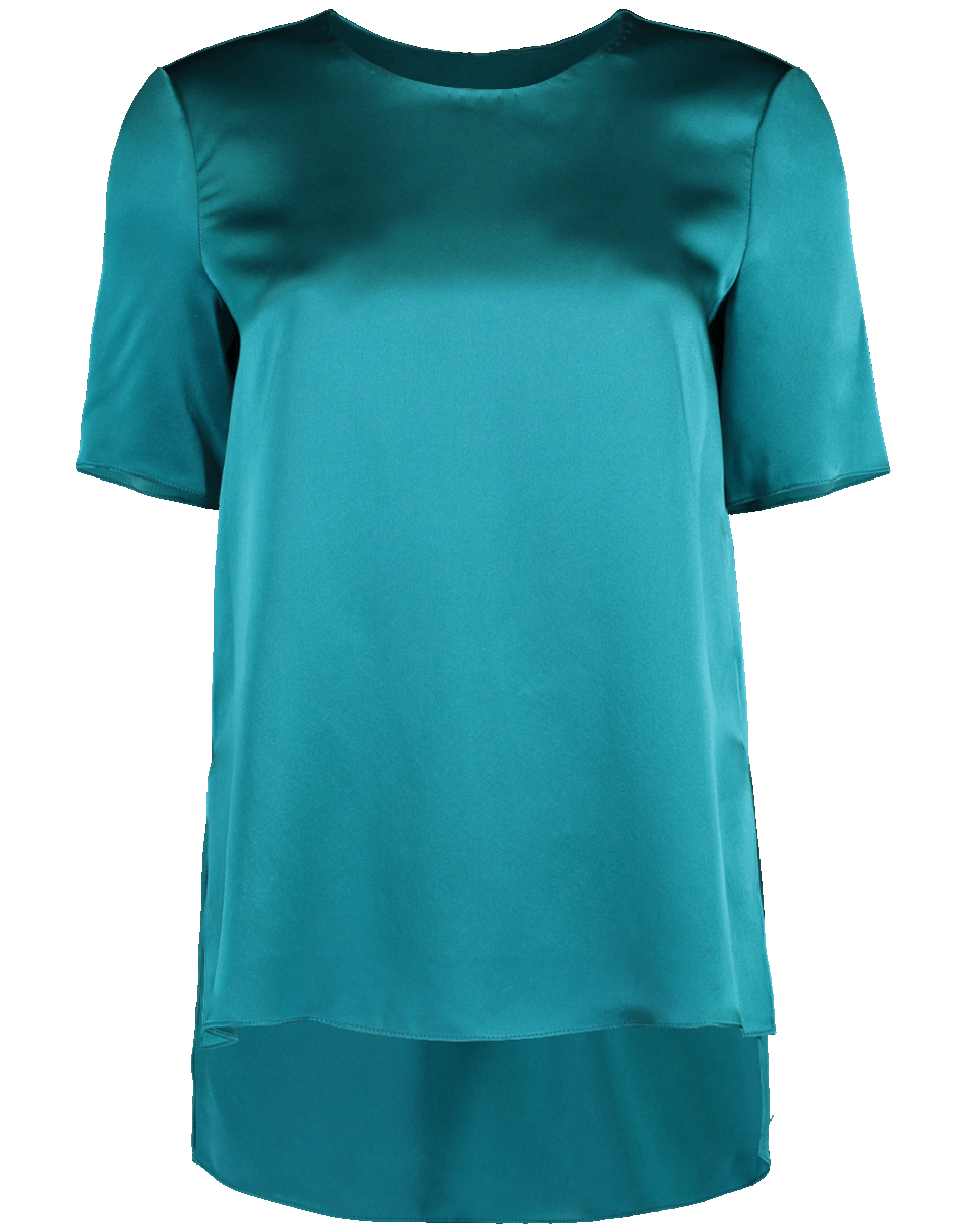 ADAM LIPPES-Silk Charmeuse T-Shirt-