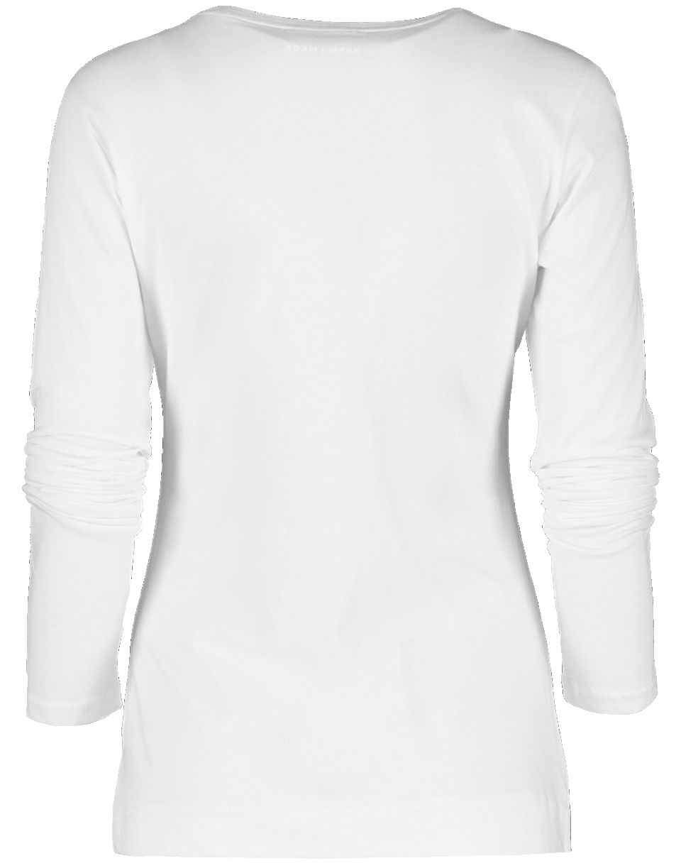 ADAM LIPPES-Pima Cotton Crewneck T-Shirt-