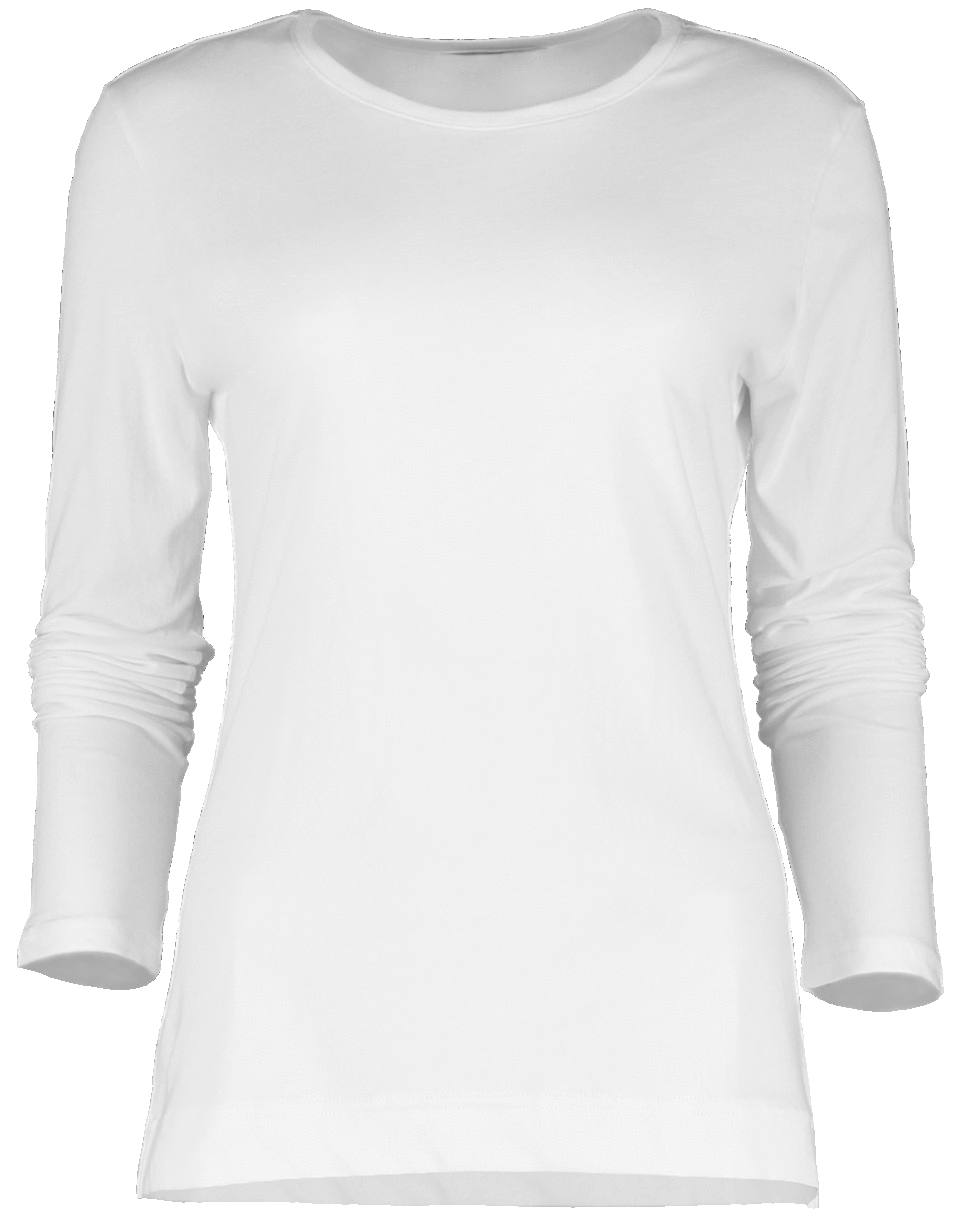 ADAM LIPPES-Pima Cotton Crewneck T-Shirt-