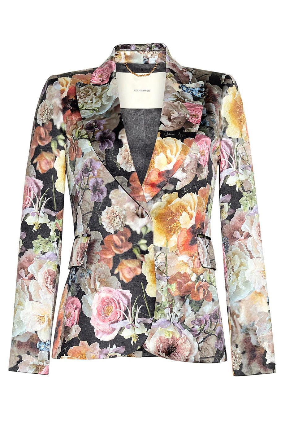 ADAM LIPPES-Single Breasted Blazer-