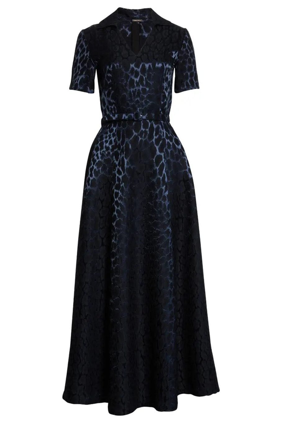 ADAM LIPPES-Neck Flare Dress-