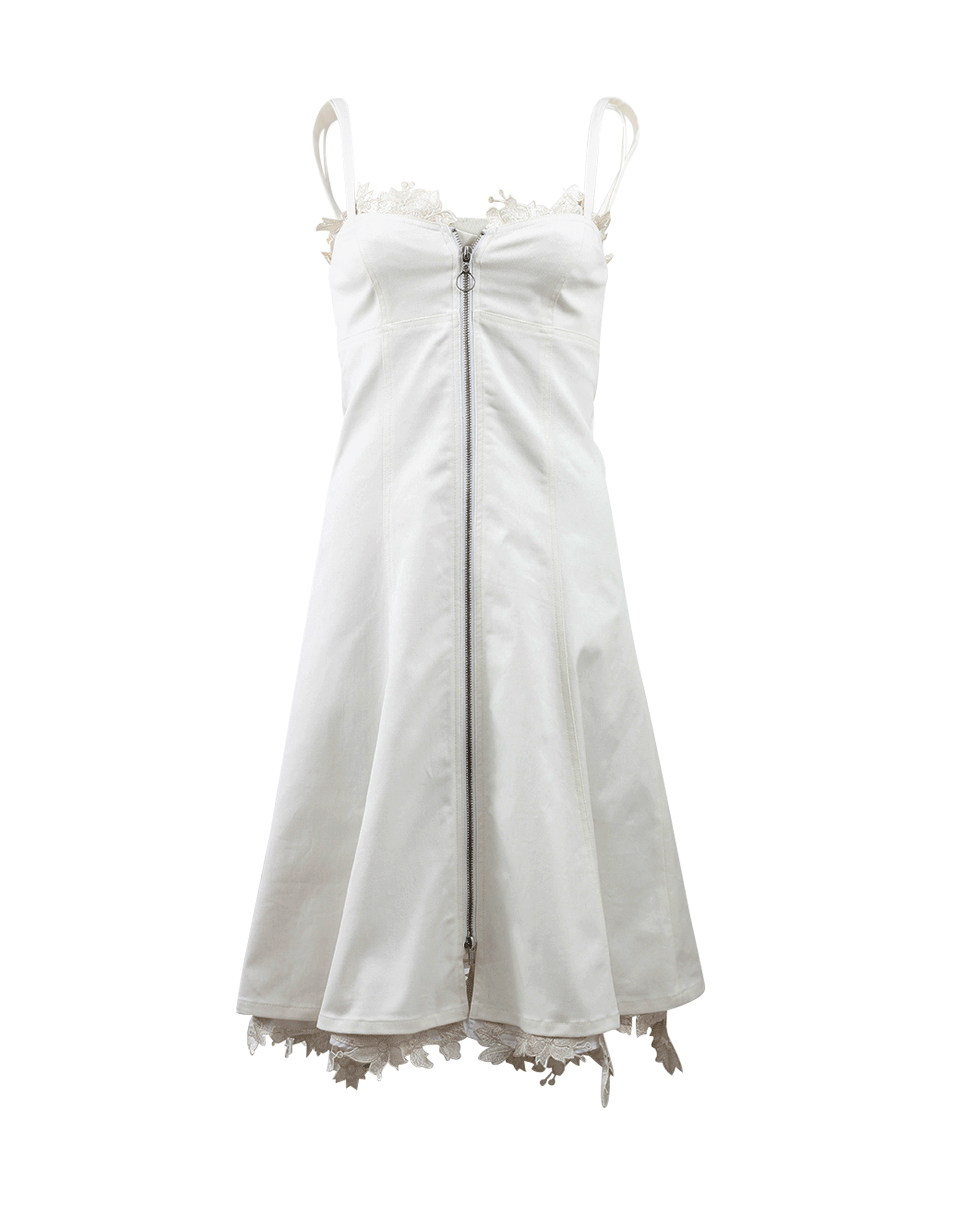ADAM SELMAN-Chichi Denim Zip Dress-