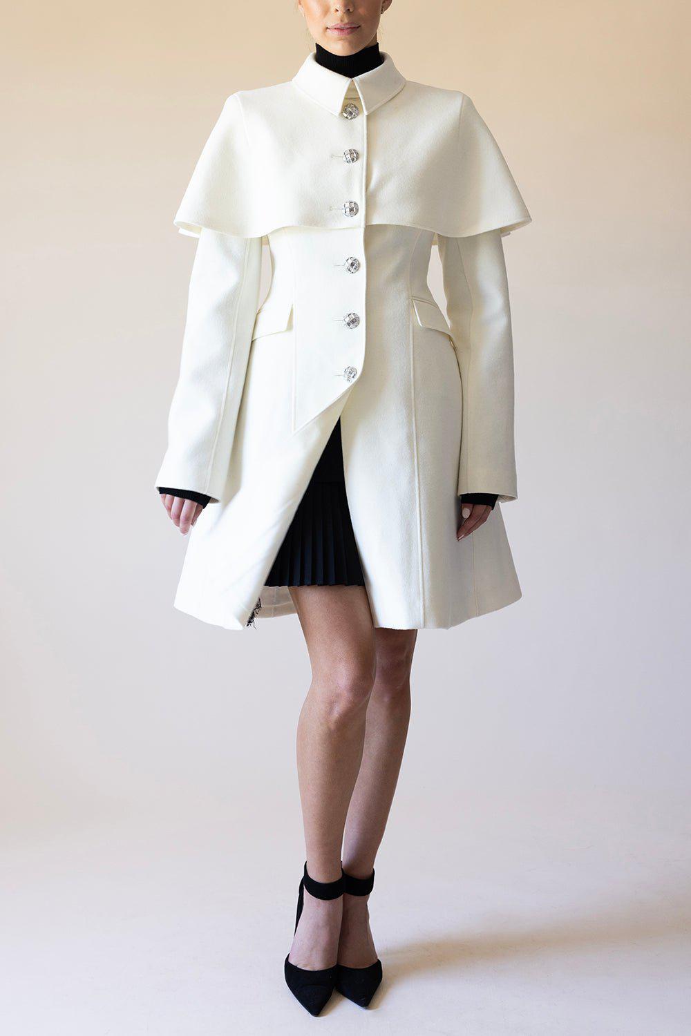 ADEAM-Cape Coat-