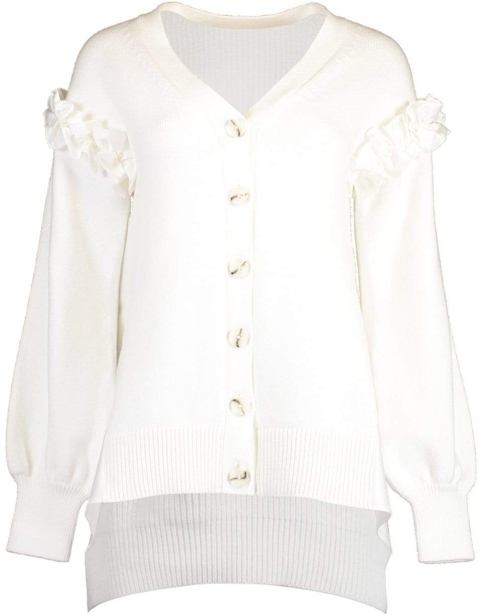 ADEAM-White Blossom Cardigan-
