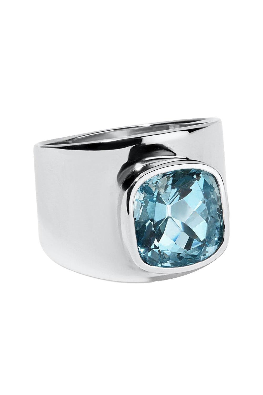 Lilly Solitaire Ring-Silver-JEWLERYFINE RING-ADORE ADORN