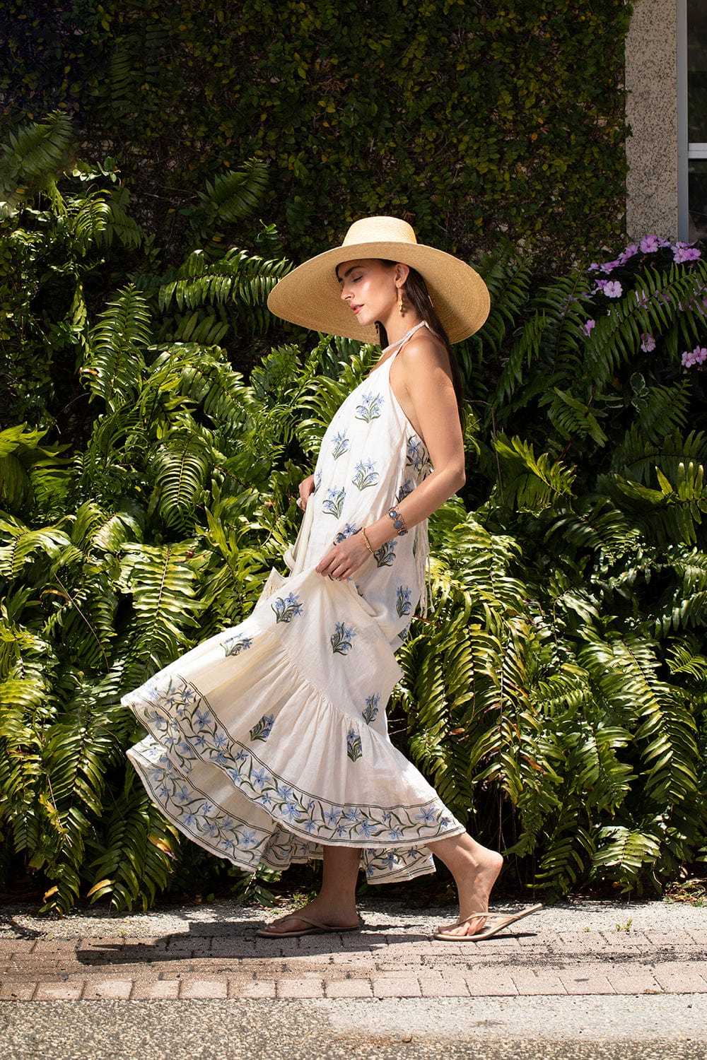 AGUA BY AGUA BENDITA-Bossa Maxi Dress-