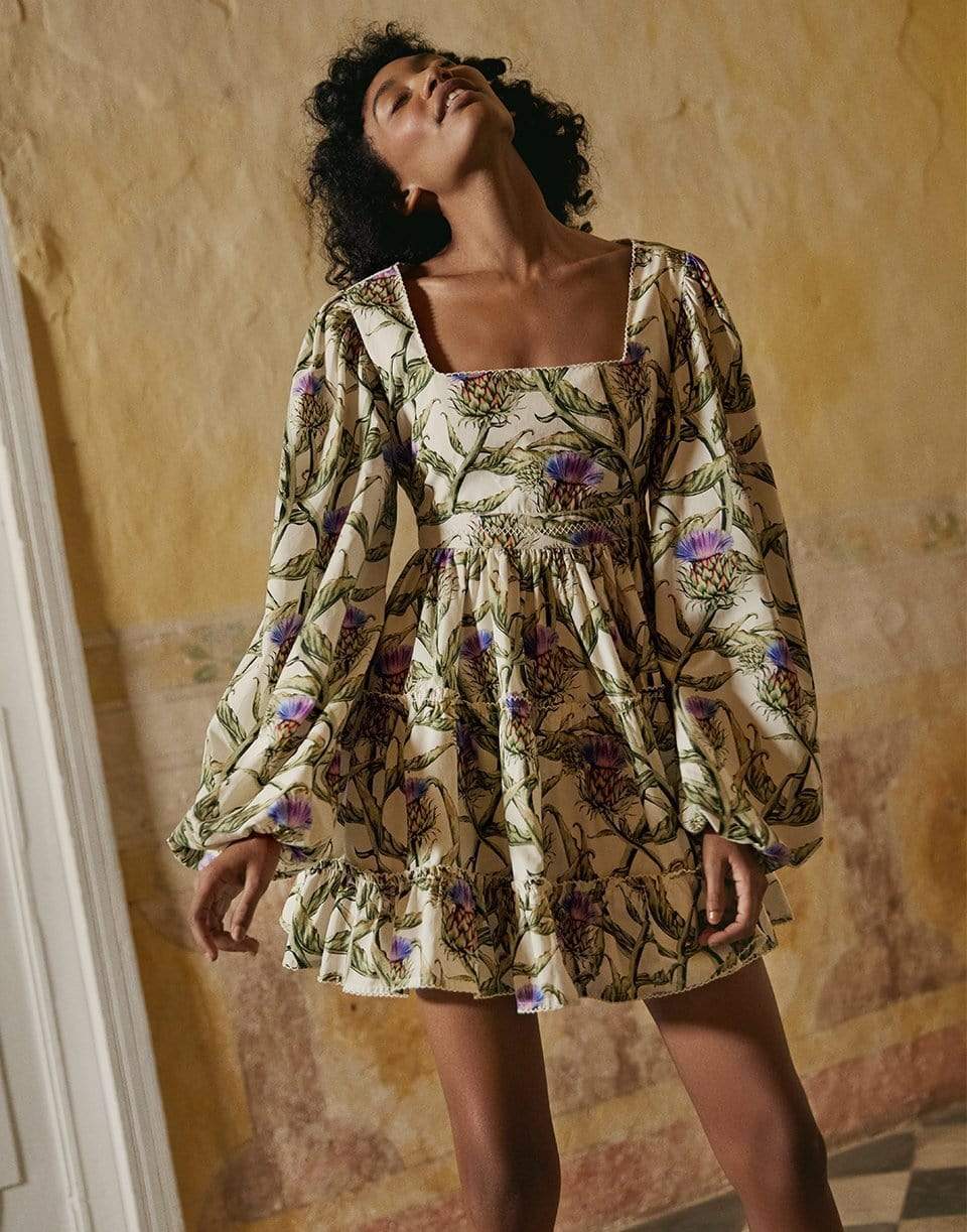 Avena Long Sleeve Mini Dress AGUA BY AGUA BENDITA – Marissa