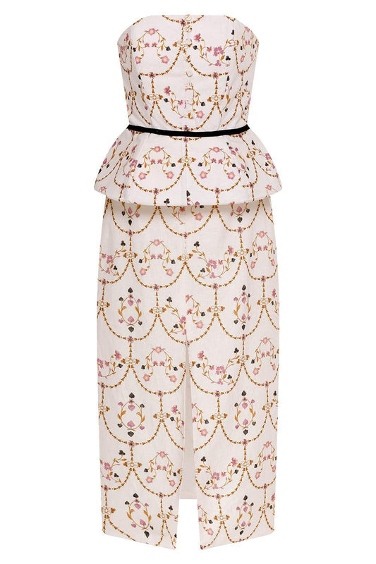 Centella Hechizo Midi Dress-FLORAL-XS-CLOTHINGDRESSCASUAL-AGUA BY AGUA BENDITA