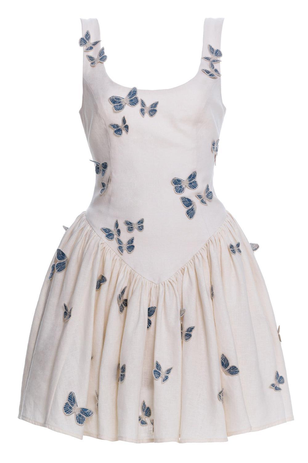 AGUA BY AGUA BENDITA-Pluma Lymanopoda Dress-