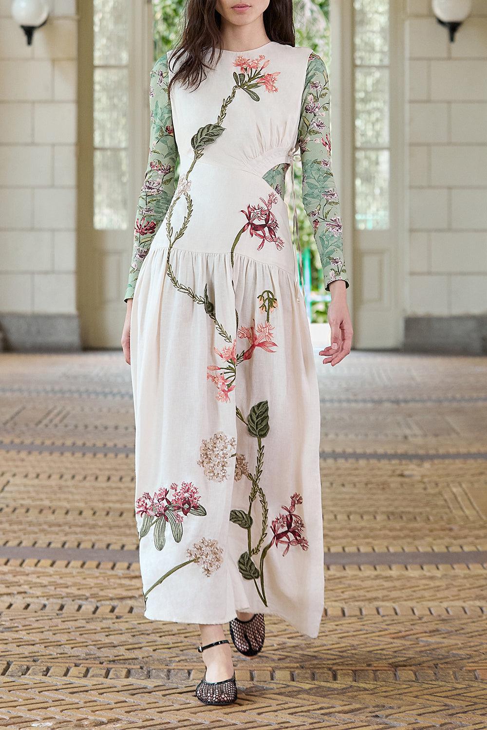 OTOÑO ORQUIDEA DRESS-MULTI-XS-CLOTHINGDRESSCASUAL-AGUA BY AGUA BENDITA