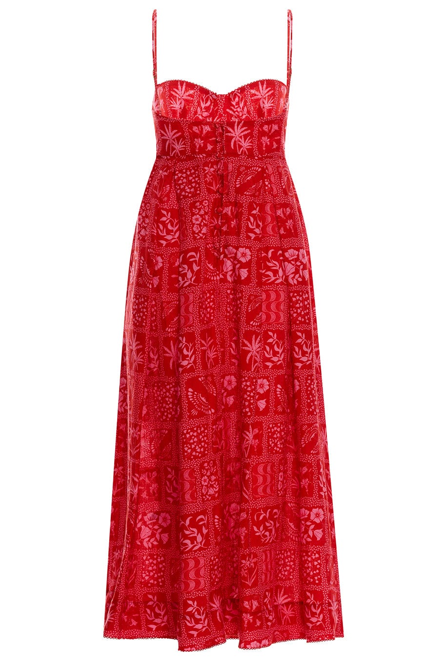 AGUA BY AGUA BENDITA-Mambo Midi Dress-