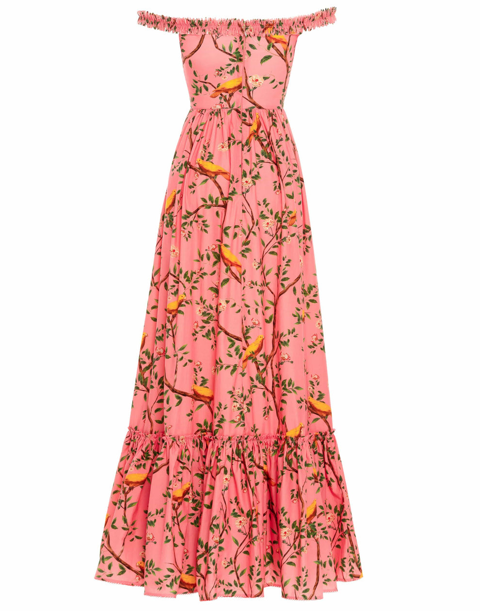 agua bendita off shoulder dress Achiote Off Shoulder Maxi Dress