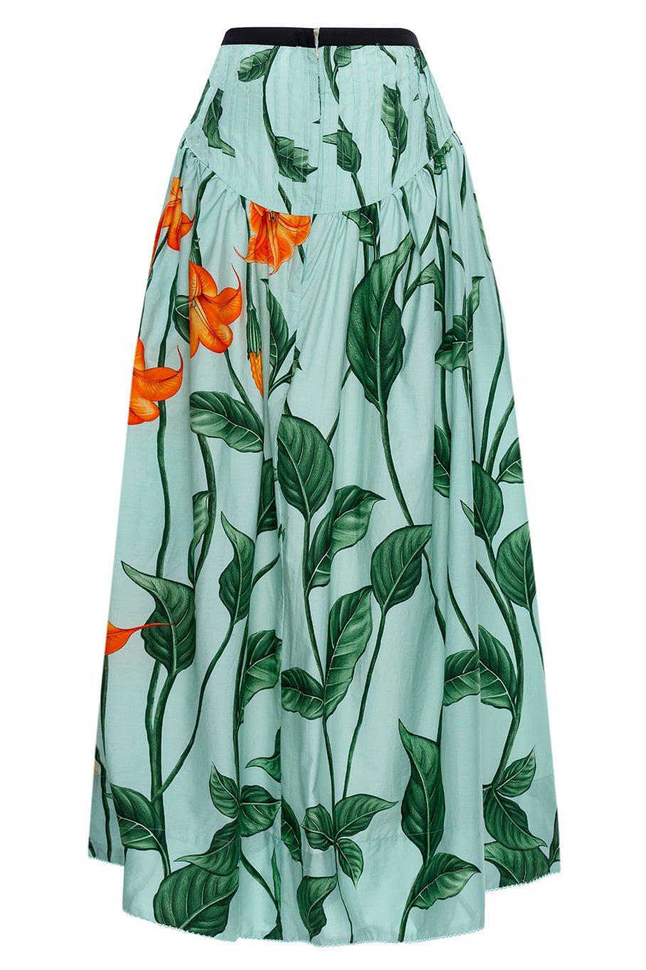 AGUA BY AGUA BENDITA-Alcachofa Maxi Skirt-
