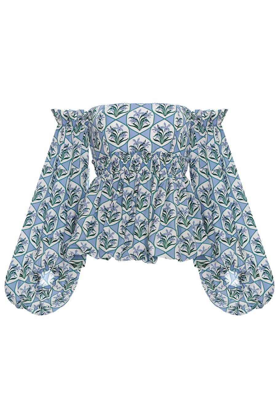 AGUA BY AGUA BENDITA-Jamaica Off The Shoulder Blouse-