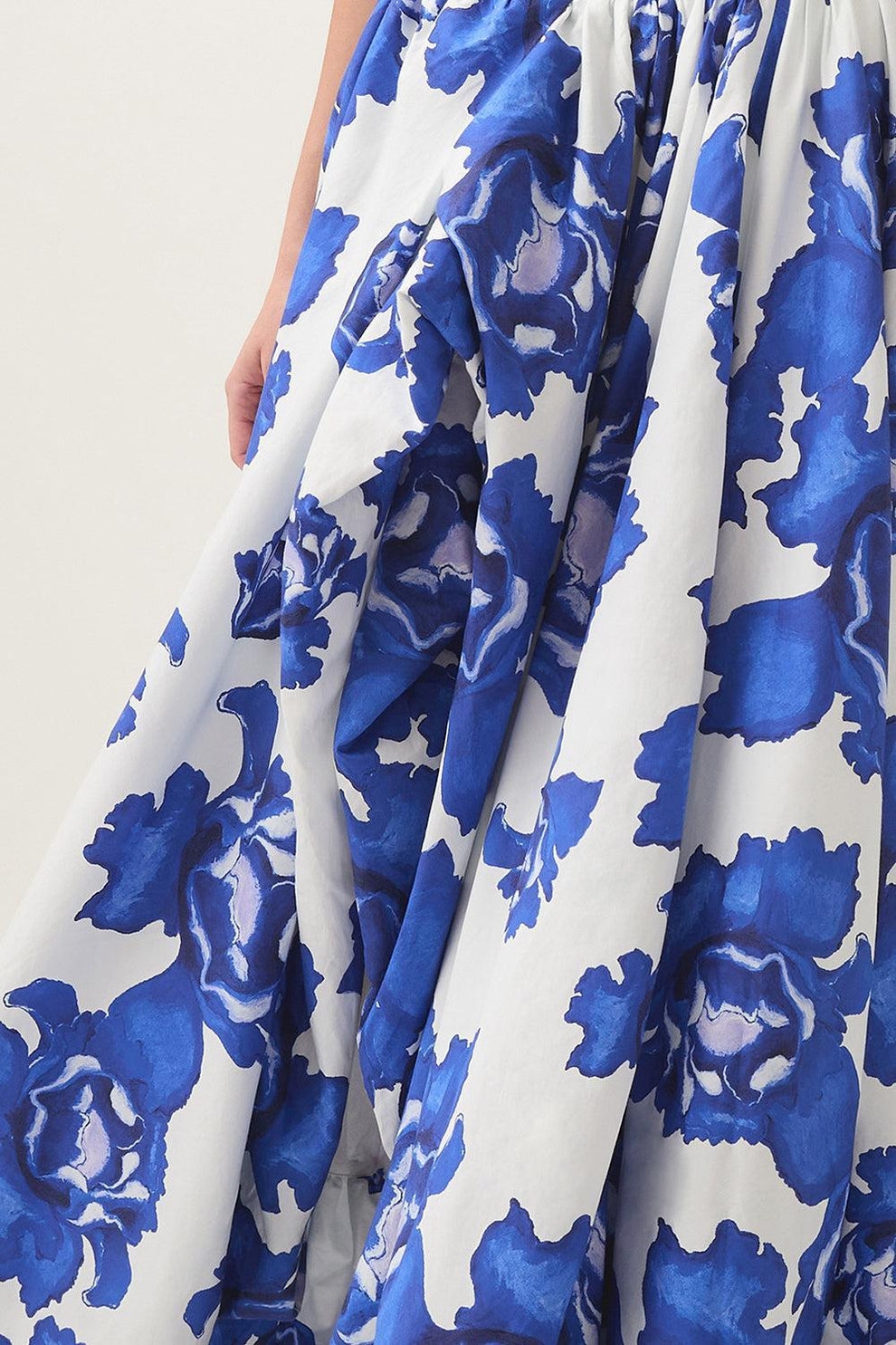 Behold Maxi Dress - Boldly Blooming Cobalt