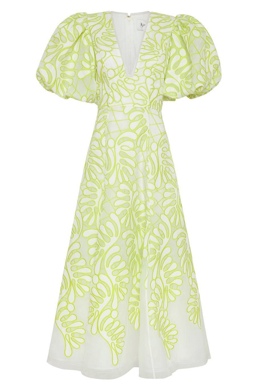 AJE-Botanical Applique Dress-