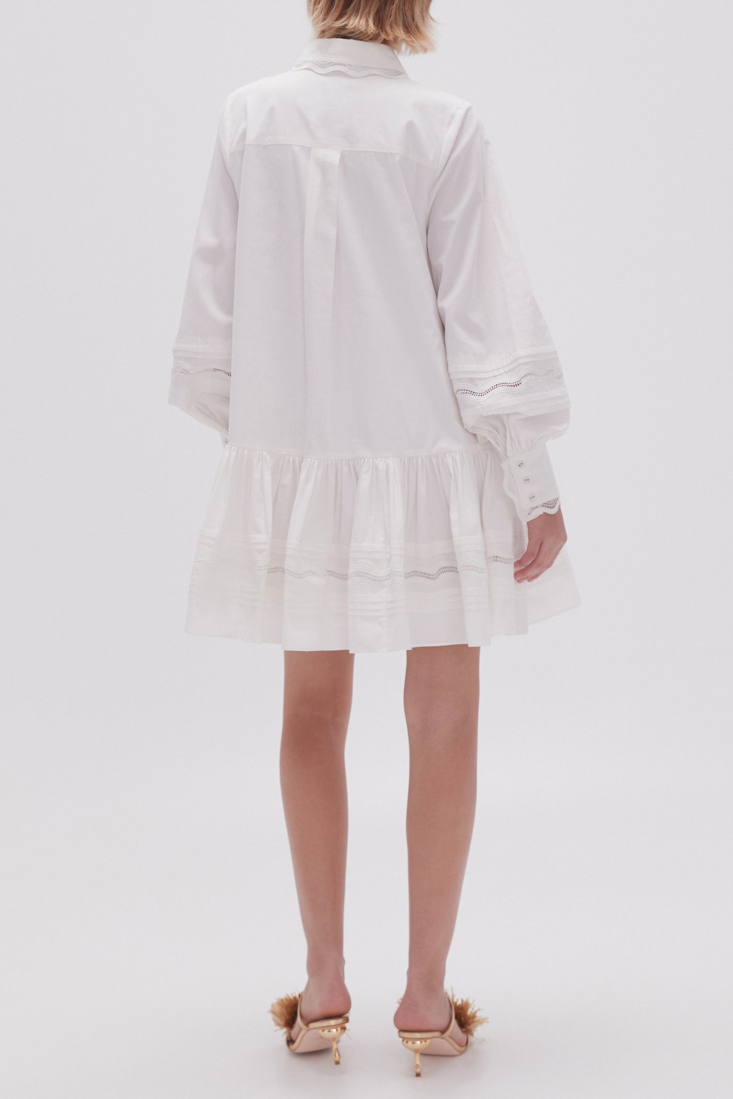 AJE-Reva Dress - Ivory-