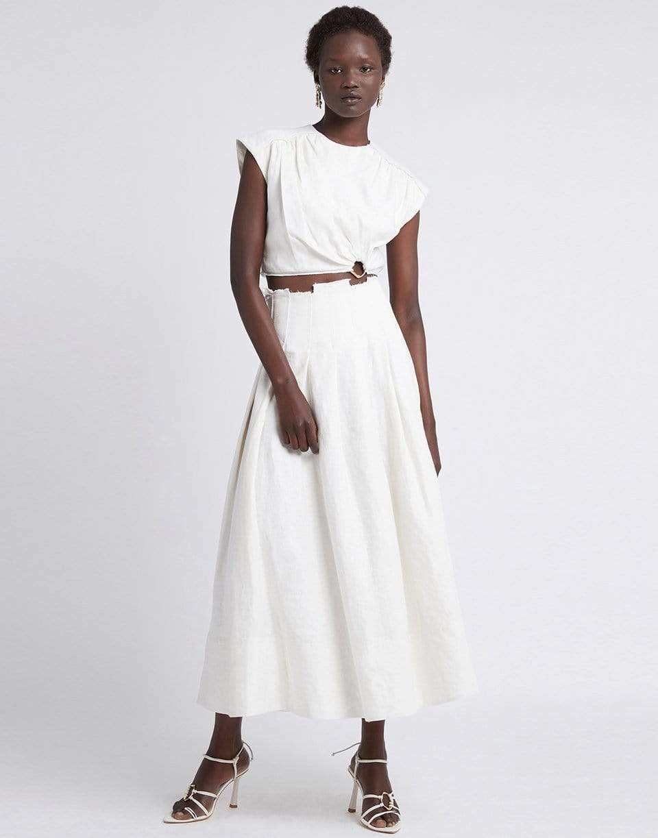 AJE-Apres Longline Midi Skirt-