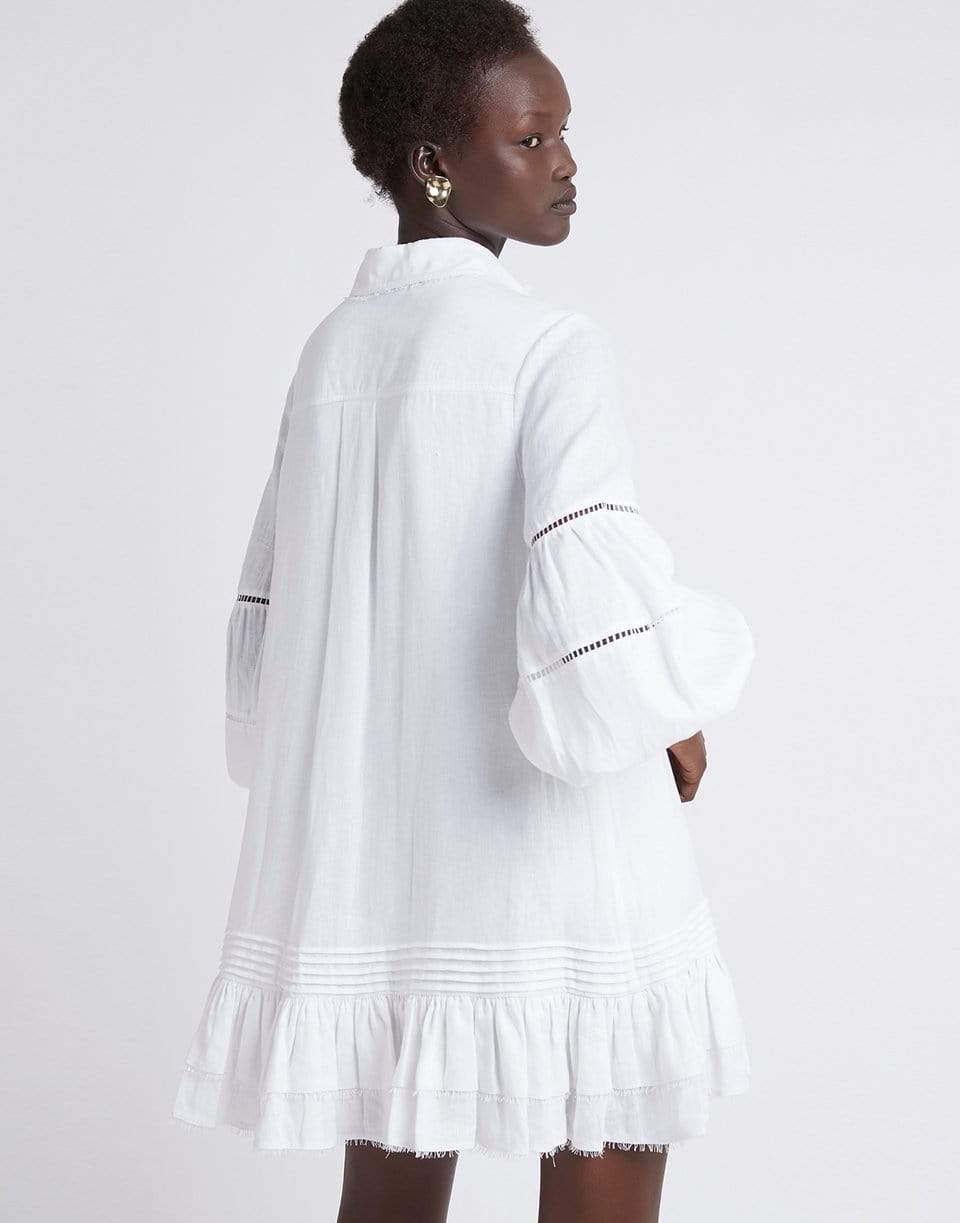 AJE-Lotus Linen Shirt Dress-