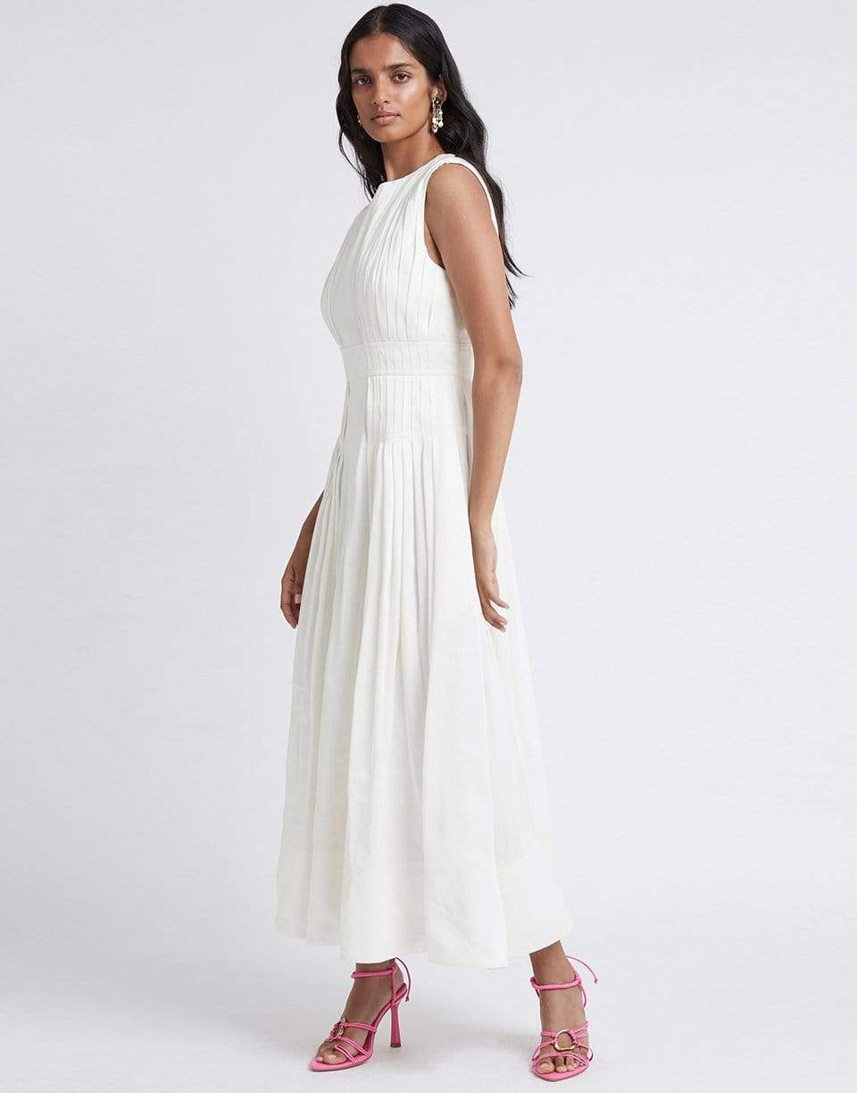 AJE-Caliente High Neck Midi Dress-