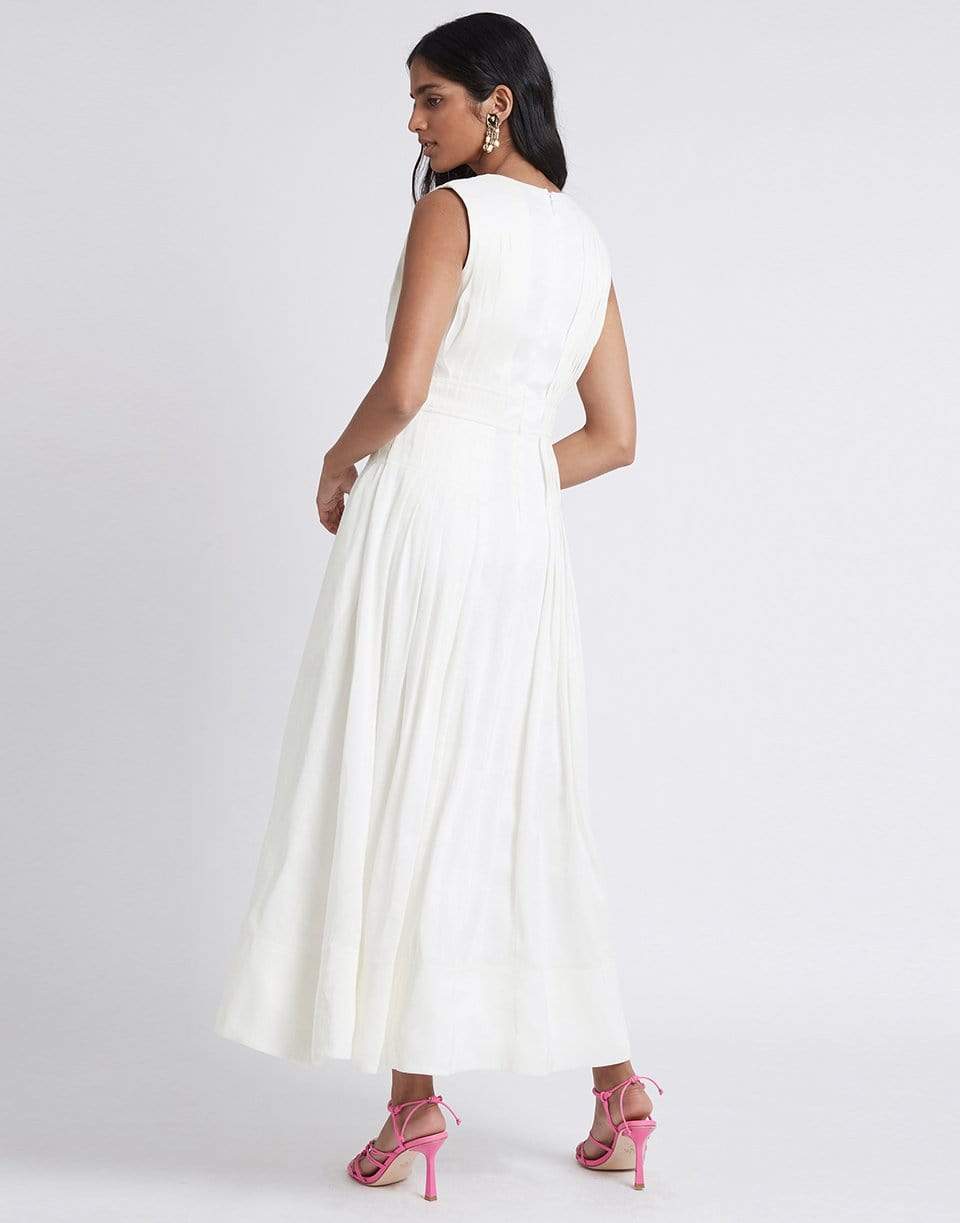 AJE-Caliente High Neck Midi Dress-