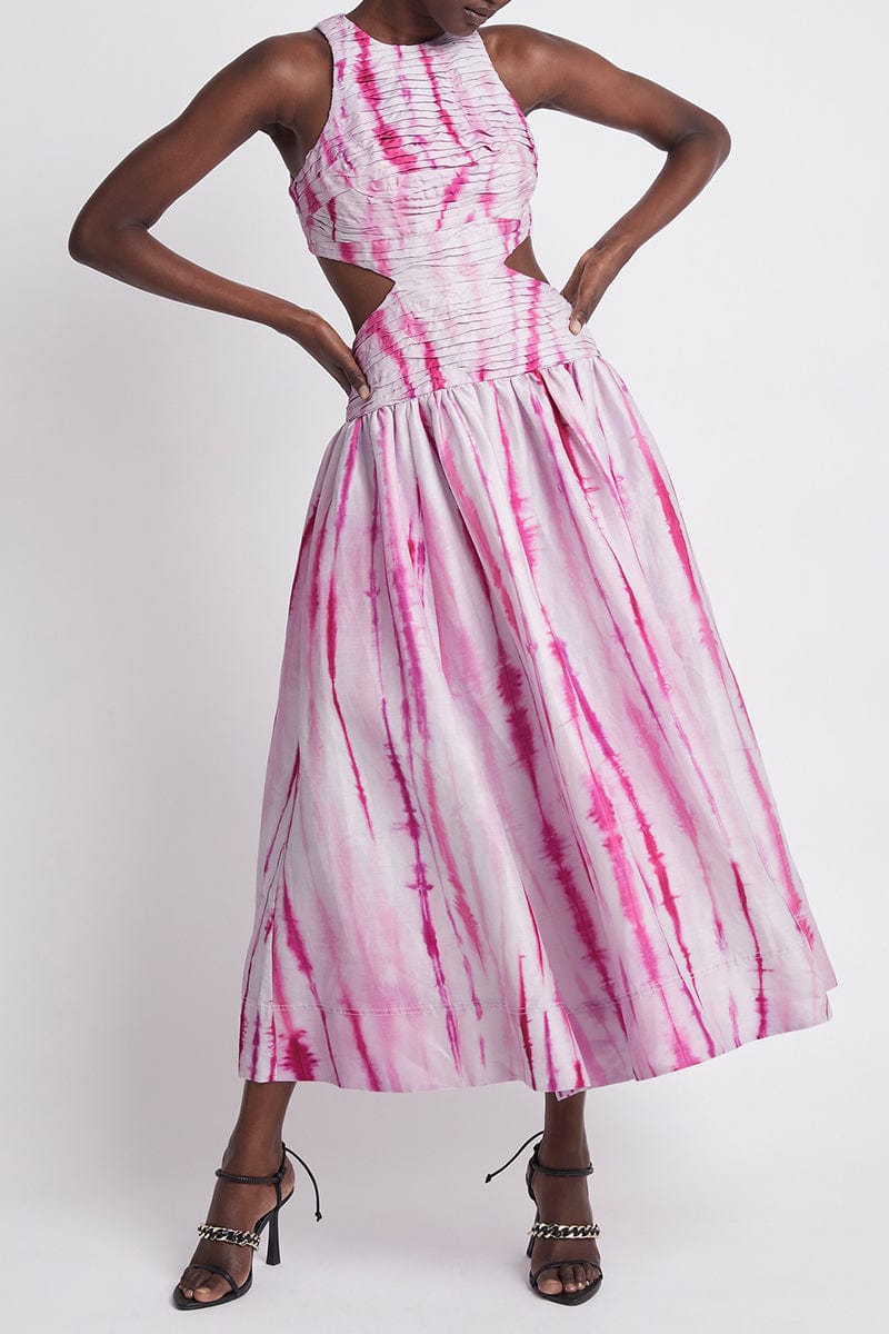 AJE-Introspect Ripple Midi Dress-