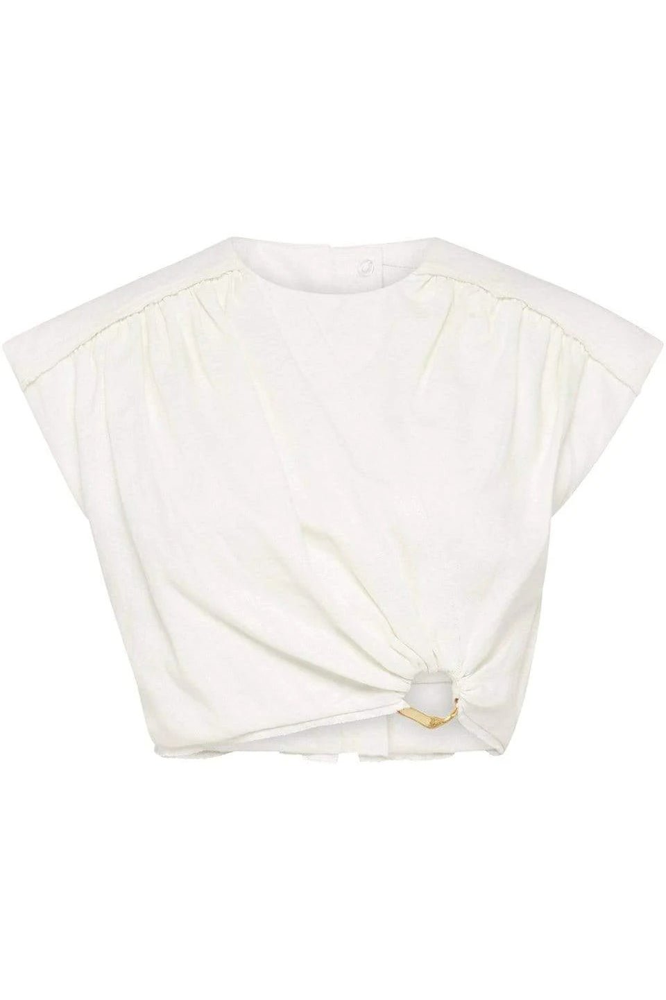 AJE-Byblos Ring Cropped Top-