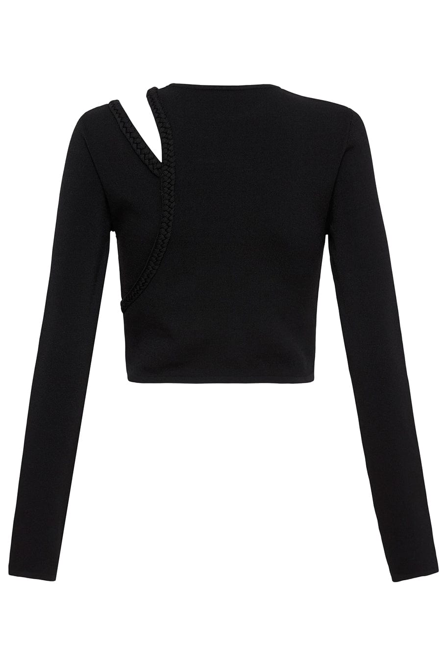 AJE-Canes Braided Cut Out Knit Top-