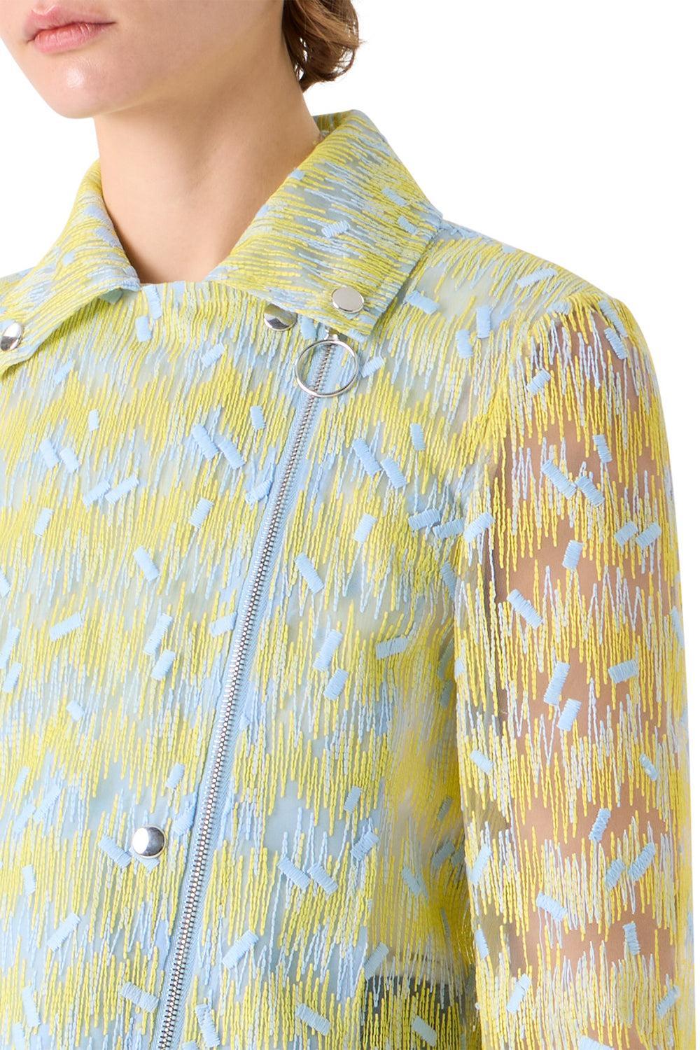 Asymmetrical Biker Jacket-YELLOW-4-CLOTHINGJACKETCASUAL-AKRIS PUNTO