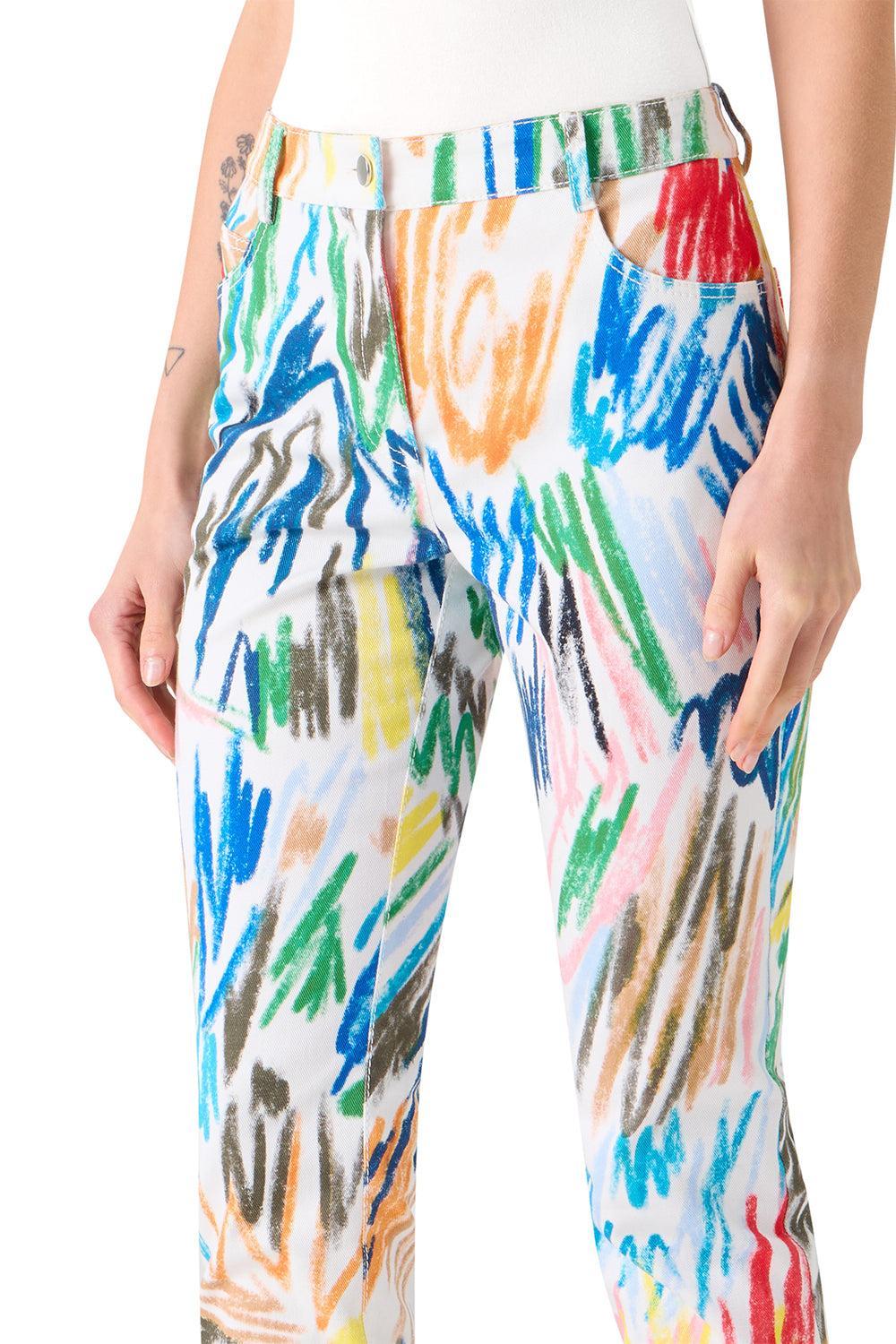 Maru Capri Pant-CREAM-2-CLOTHINGPANTCROPPED-AKRIS PUNTO