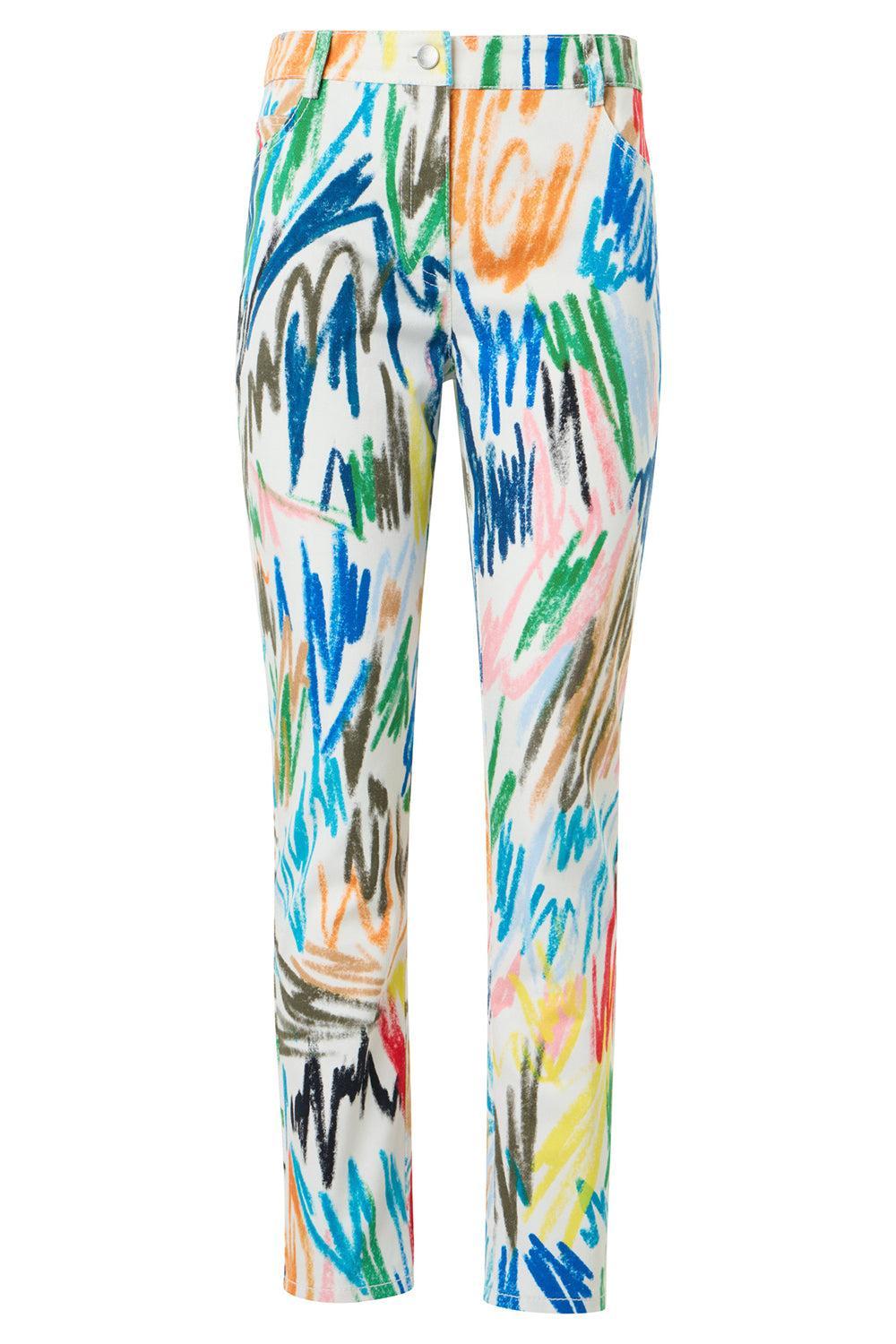 Maru Capri Pant-CREAM-2-CLOTHINGPANTCROPPED-AKRIS PUNTO