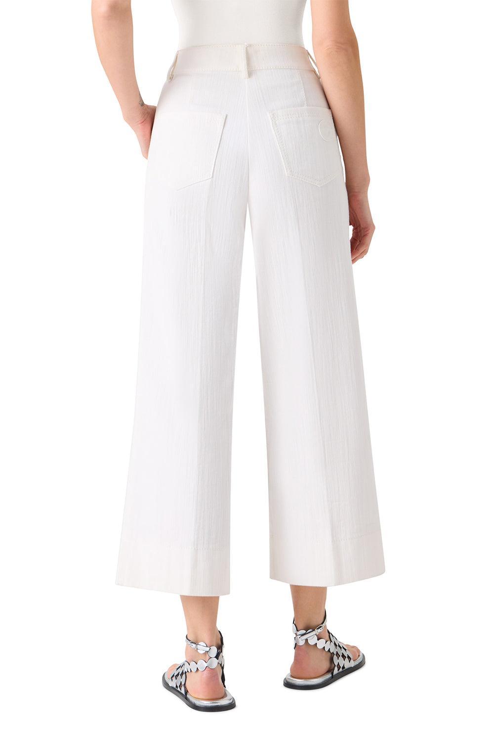 Chiara Pocket Crop Pant-CREAM-2-CLOTHINGPANTDENIM-AKRIS PUNTO