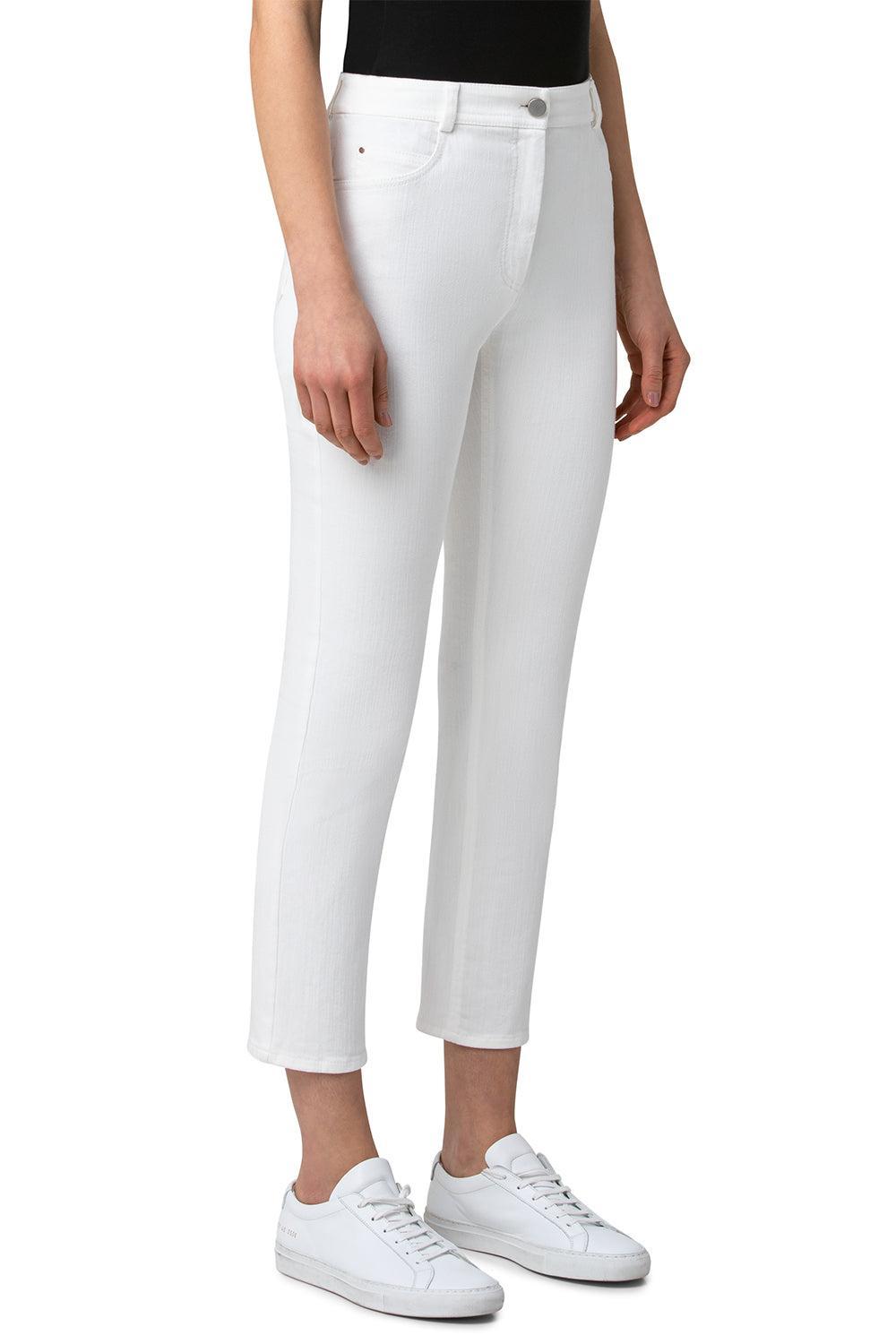 Maru Ankle Pant-CREAM-2-CLOTHINGPANTDENIM-AKRIS PUNTO
