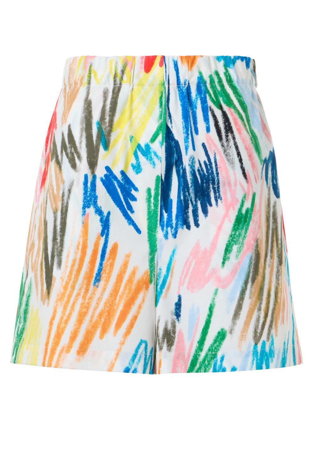 Pop Scribble Short-CREAM-2-CLOTHINGPANTSHORT-AKRIS PUNTO