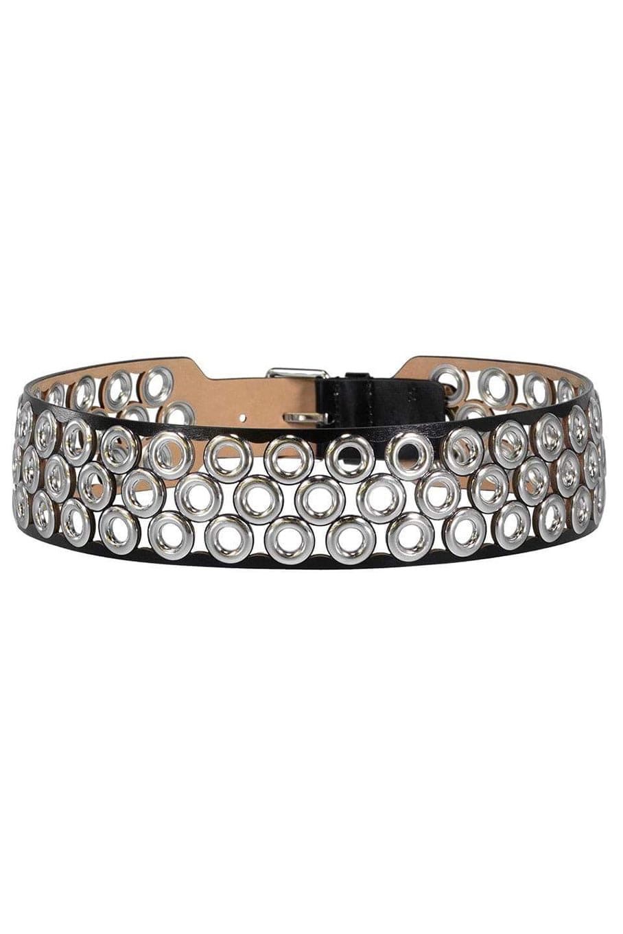 ALAÏA-Lux Edition Leather Belt-