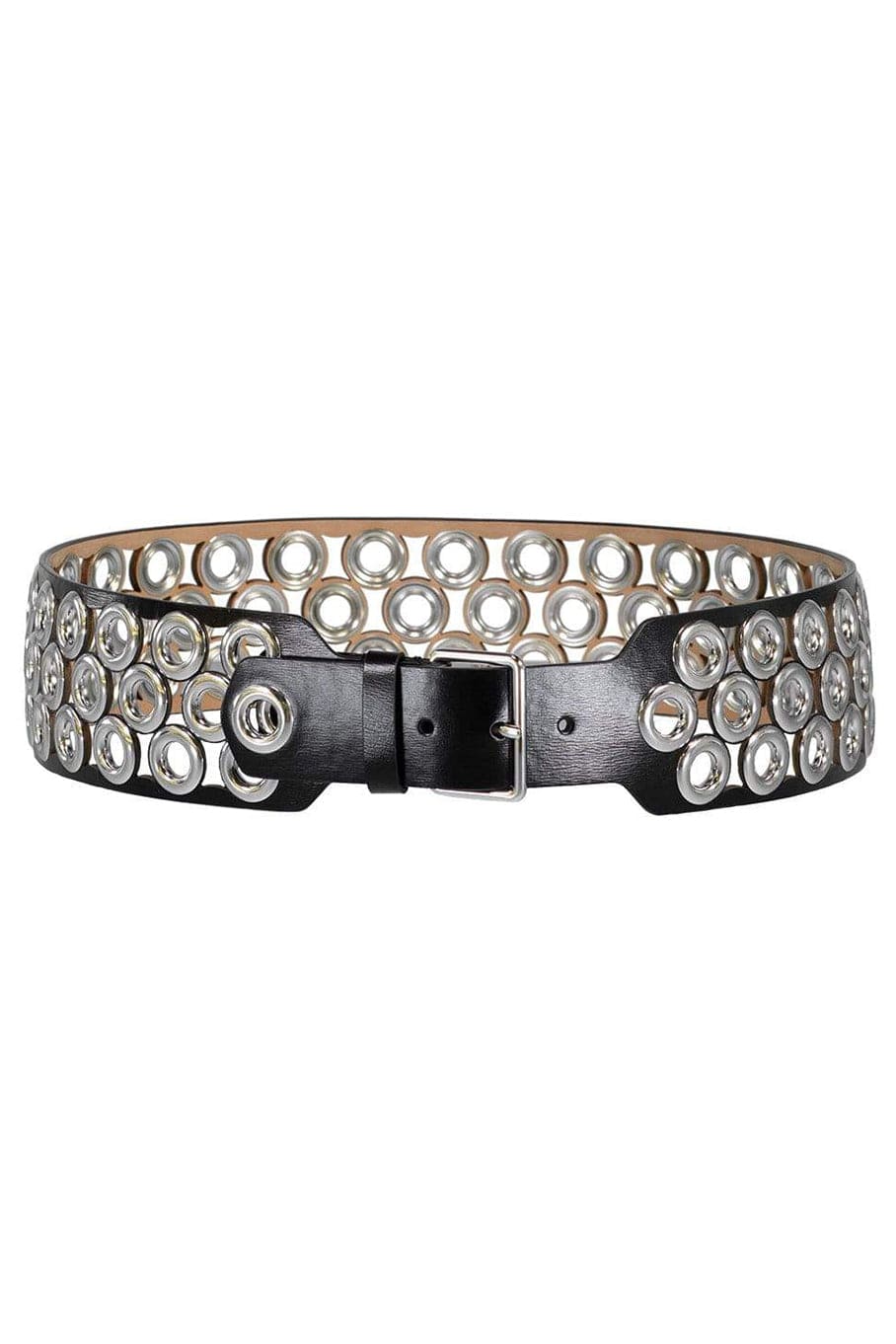ALAÏA-Lux Edition Leather Belt-