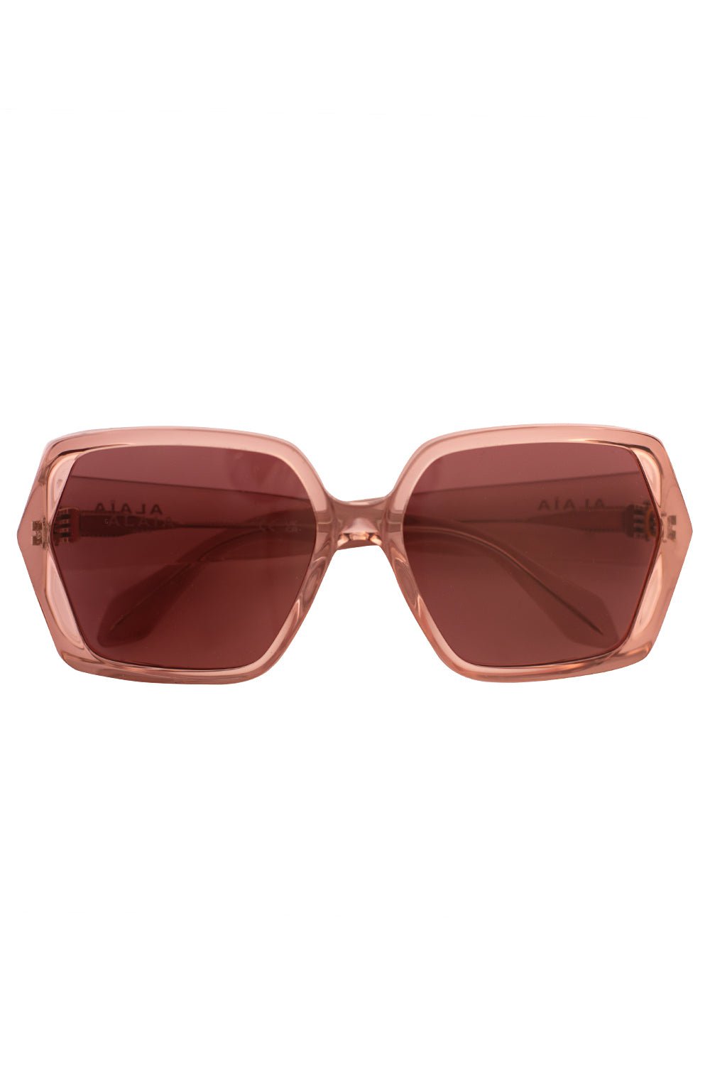 ALAÏA-Azzedine Logo Sunglasses-PK/BORDX