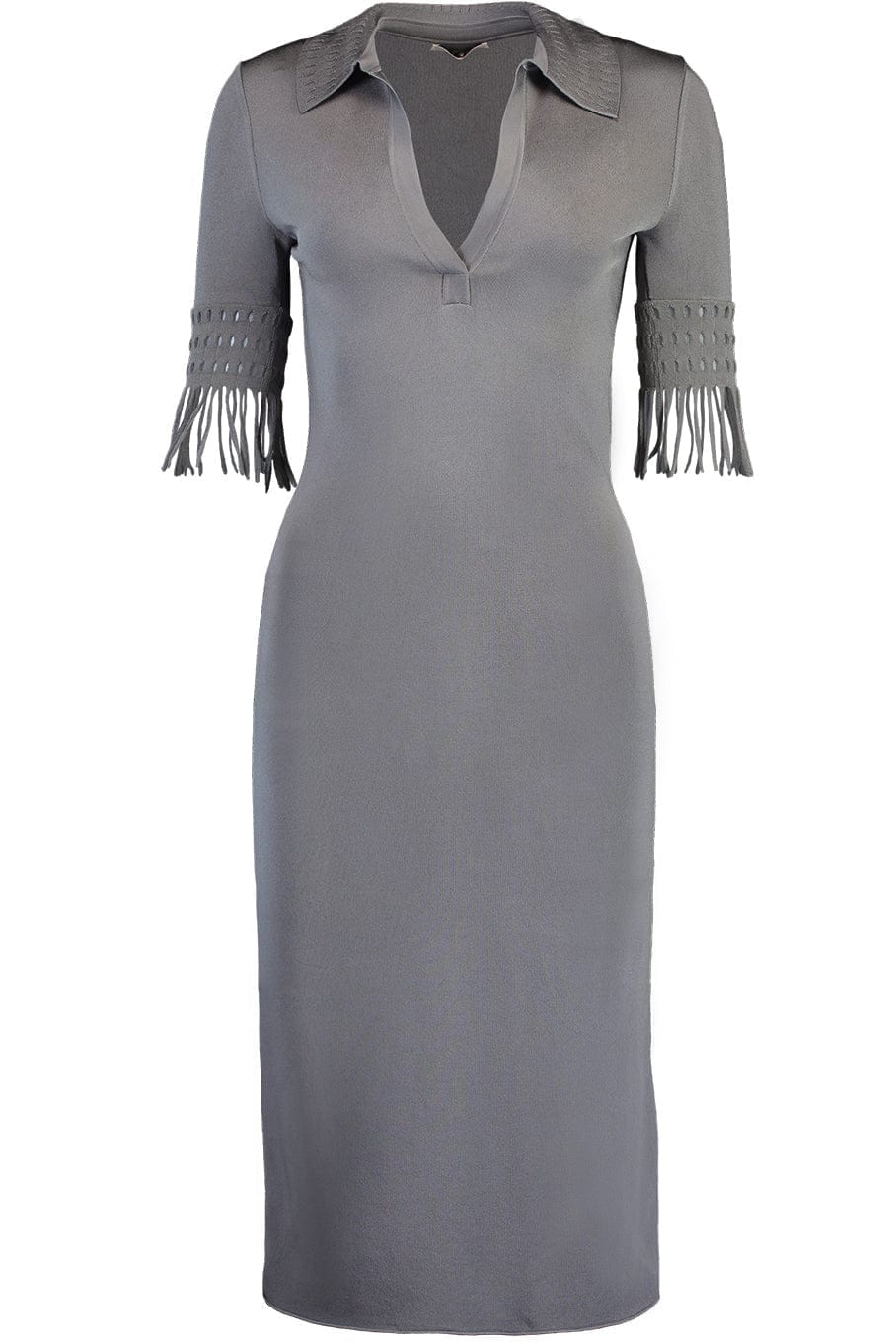 ALAÏA-Seamless Polo Dress-