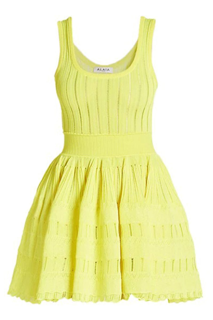 ALAÏA-Fluid Skater Dress-