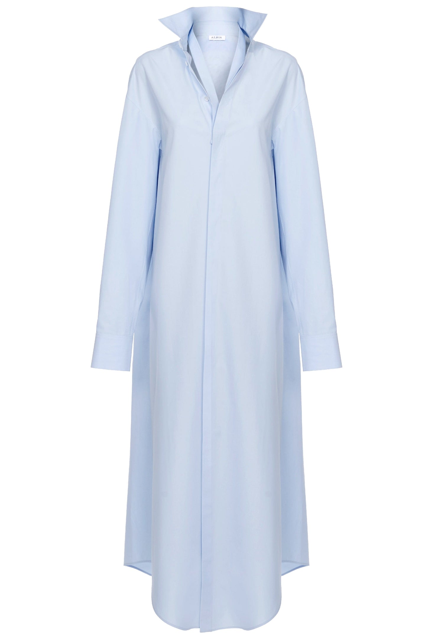 ALAÏA-Maxi Dress In Poplin-